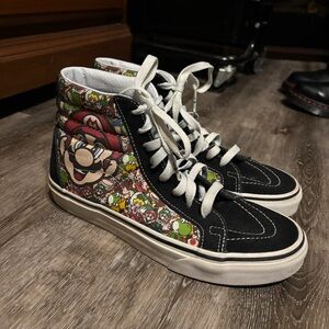 VANS Super Mario High-Top Sneakers